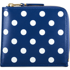 Polka Dot Printed Wallet Blue - ONESIZE