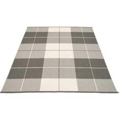 Pappelina Ed Tæppe Charcoal/warm Beige, Hvid, Sort, Grå