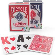 Bicycle playing card Bicycle E-Z See/Lo Vision Jumbo Index Playing card, colours Vary