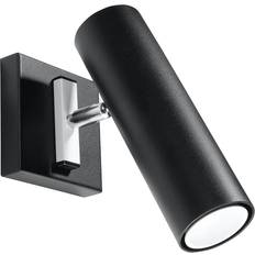 Apliques de pared Sollux Direzione Negro Wandleuchte Schwarz 1-flg. GU10 Aplique de pared