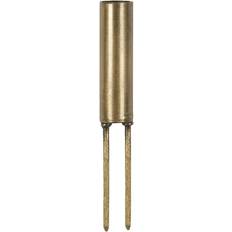 Ib Laursen Gulvlamper & Havelamper Ib Laursen Spyd dobbelt højt messingfinish Bedlampe