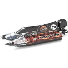 Mad Flow V3 Brushless Fjernstyret speedbåd (inkl. batteri oplader)
