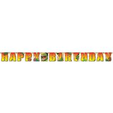Creative Party Dinosaur Banner