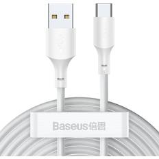 Baseus USB A - USB C M-M 2-pack 1.5m