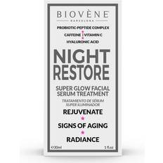 Biovene night Biovène RESTORE super glow facial serum treatment 30ml