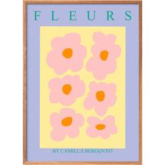 Gul Plakater Poster & Frame - Camilla Bergqvist Plakat