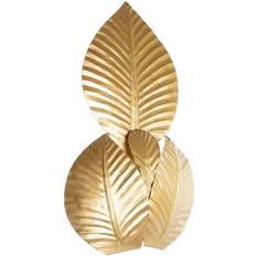 Lighting Dkd Home Decor Golden Metal 220 V Leaf Wall light