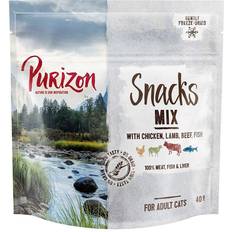 Purizon 3x40g Mix Kylling& fisk kornfri kattesnack