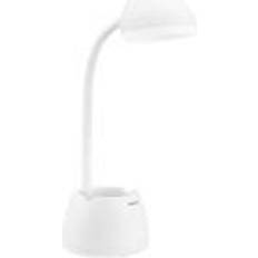 Barato Lámparas de mesa Philips LED Tipo Flexo Hat 4.5W Con 3 Escenas De Luz (3000, 4000 Y 5700K) Carga USB Blanco Lámpara de mesa