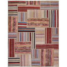 Arkiio Handknuten Persisk Patchworkmatta 155x201
