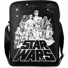 Damen - Leder Messengertaschen Star Wars Krieg Der Sterne Tasche - Schwarz/Weiß