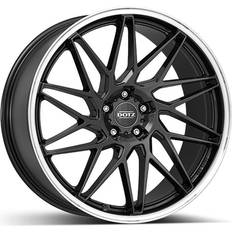 19 inch - 5/120 Autovelgen Dotz Tanaka Antraciet Met Gepolijste Rand
