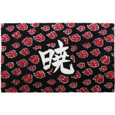 White Entrance Mats Naruto - Akatsuki Doormat Red, White, Black