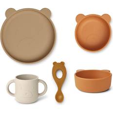 Liewood Vivi Mr Bear Silicone Tableware Set