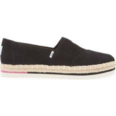 Toms Alpargata Platform Rope - Black