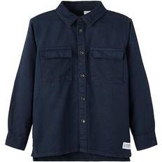 Schwarz Hemden Name It Type Twill Overshirt (13204849)