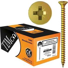 Yellow Screws Timco 6.0 40mm Solo Zinc & Yellow Woodscrew Qty 200