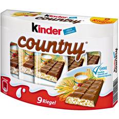 Kinder Fødevarer Kinder Kinder Country 9er 211,5 g.