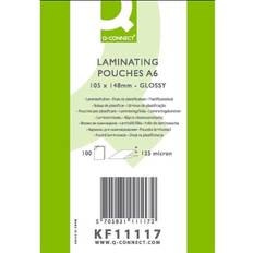 Q-CONNECT lamineringslommer klar A6