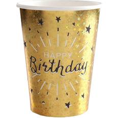 Santex Guld papkrus Happy Birthday