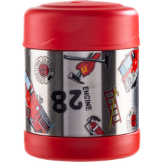 Funtainer Madtermoflaske 290 ml Stål/Rød