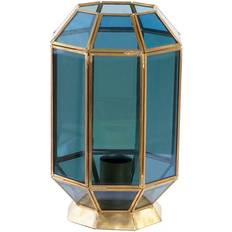 Kristall Bordslampor Dkd Home Decor Crystal Blue Golden 220 Table Lamp