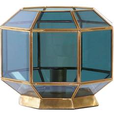 Crystal Table Lamps Dkd Home Decor Crystal Blue Golden 220 Table Lamp