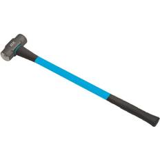 OX Trade Fibreglass Handle Sledge 10lb Rubber Hammer