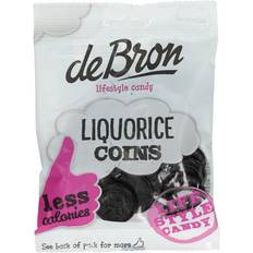 De Bron Matvaror De Bron Liquorice Coins Sockerfria 100g