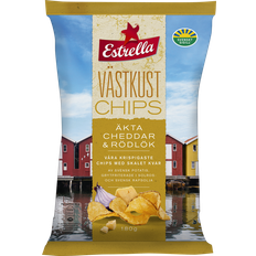 Estrella Ruoka ja Juomat Estrella Västkustchips Äkta Cheddar 180 g