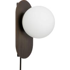 Hübsch Moon Lamp Opal/Burnished Wall light