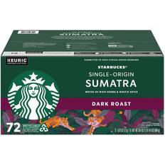 Starbucks dark roast Starbucks Single-Origin Sumatra Dark Roast 72pcs