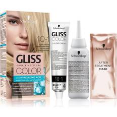 Schwarzkopf ultra blonde Schwarzkopf Gliss Color Cream coloring No. 10-1 Ultra Light Ash Blonde