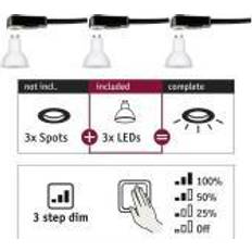 Led gu10 6.5w Paulmann 28785, 6,5 W, 32 W, GU10, 460 LM, 15000 h, Varmvitt