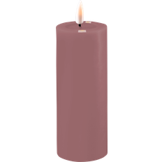 Deluxe Homeart bloklys lilla LED-lys