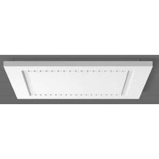 Led 40x40 BEGA Lámpara de techo LED RZB Hemis Square 40x40 cm 4.000 K blanco