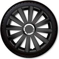 Avant 15" Spyder Pro sort hjulkapselsæt
