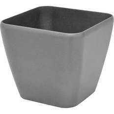 Luna deco Europalms Deco pot LUNA-33, rectangular, silver Krukke