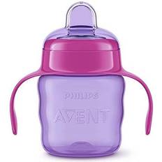 Oui Gobelets anti-fuite Philips Tasse à bec AVENT SCF551-03 6 mois Violet, Rouge Silicone 200 ml 60 g