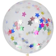 Xl ballon Folat Konfetti Ballon XL Stjerner