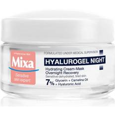 Mixa Hudpleje Mixa Hyalurogel Hydrating Cream-Mask Overnight Recovery 50ml