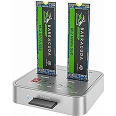 Kortlæser pc Maiwo K3016CL Dockingstation 1:10 Gbps