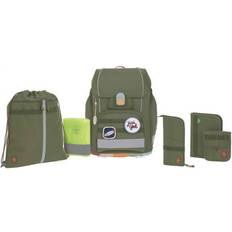 Lässig Schulranzen-Set Boxy Unique 7-tlg. khaki