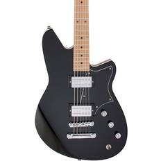 Baritone guitar Reverend Reverend Descent RA Baritone Midnight Black, Roasted Maple