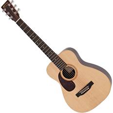 Martin Guitares acoustiques Martin Lx1rel X Series Little With Rosewood Hpl Left-Handed Acoustic-Electric Guitar Natural