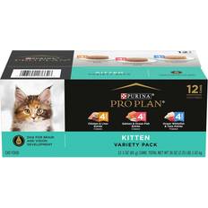 Pets PURINA PRO PLAN Focus Kitten Favorites Wet Kitten Food Variety Pack, 3 Pack 12, 2.25