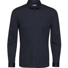 Elastico - Uomo Camicie Jack & Jones Camicia business 'Parma' blu notte