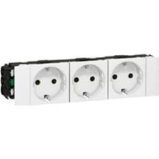 Legrand Stikkontakt&3 x schuko mj kan (10 stk)