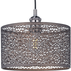 Happy Homewares Ornate Moroccan Style Pendant Lamp