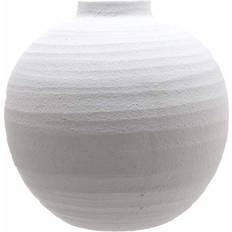 Hill Interiors Tiber Large Matt White Ceramic Vase